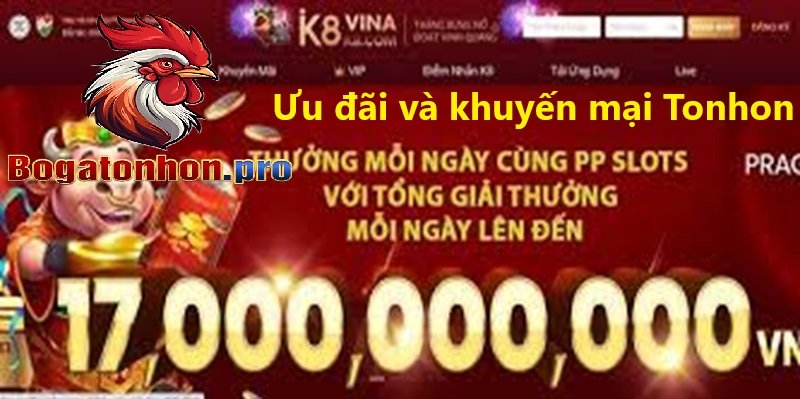Khuyến mại và ưu đãi casino Tonhon Khuyến mại và ưu đãi casino Tonhon