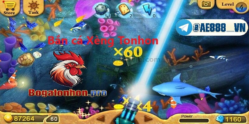 Bắn cá ăn xèng Tonhon